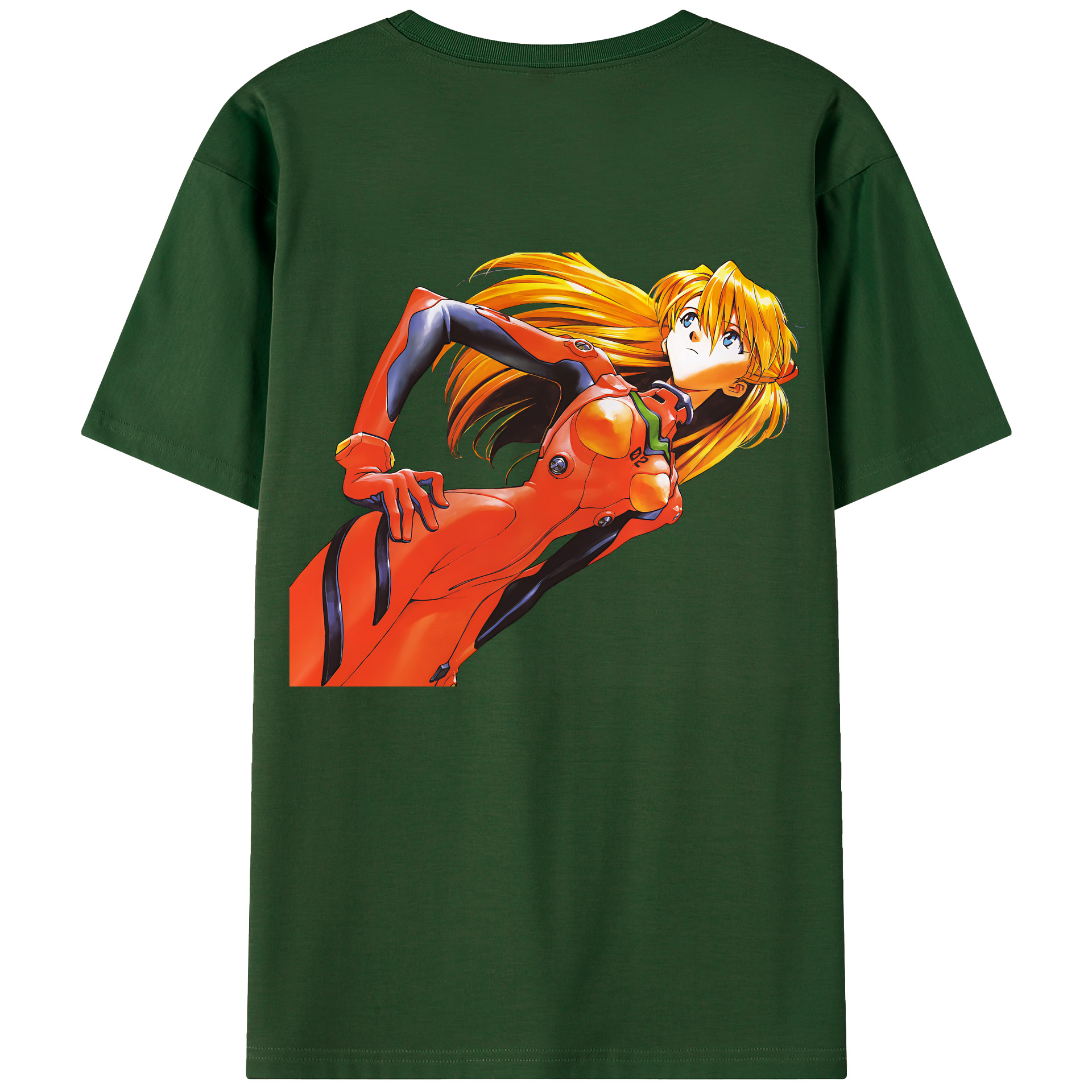 （画像用） EVA 新世紀エヴァンゲリオン 綿100％半袖Tシャツ（背面プリント）